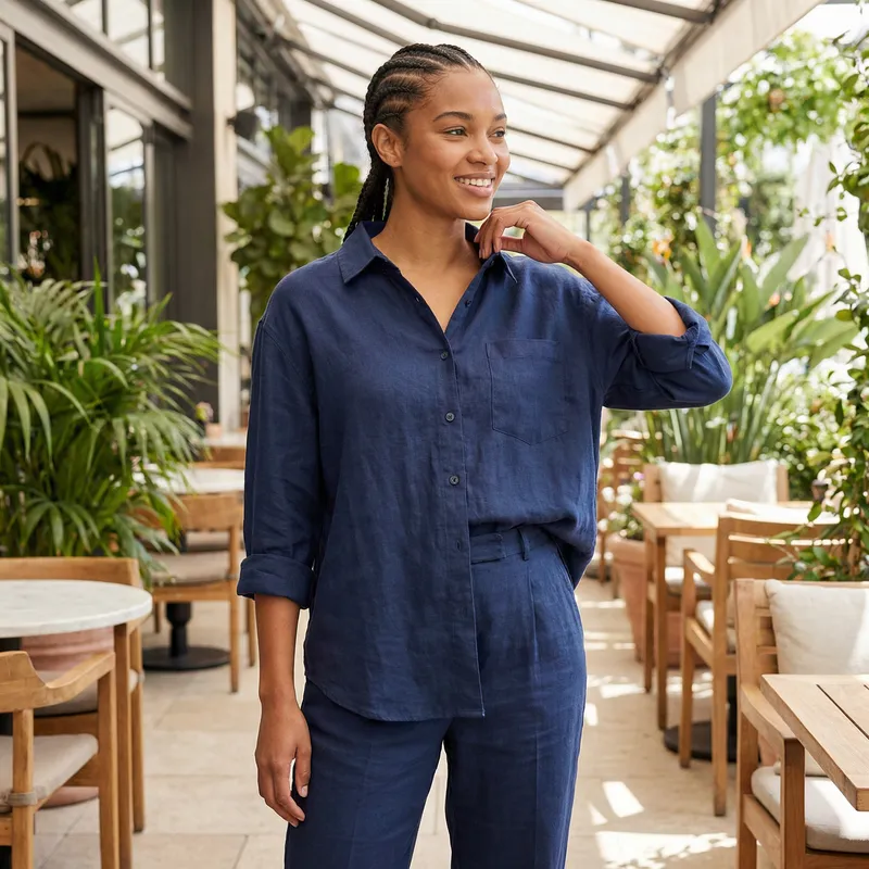 Stylish Shirt on Model: Chic and Attractive Look