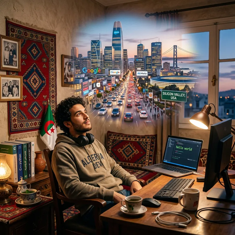 Algerian Developer Pursuing American Dream in Tech Industry Algerian Developer Pursuing American Dream in Tech Industry