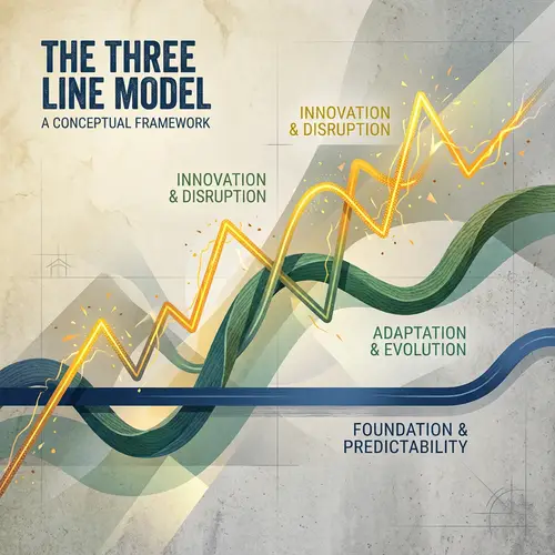 Innovative Three Line Model Illustration