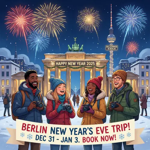 New Year's Trip to Berlin: Celebrate with Enthusiastic Travelers