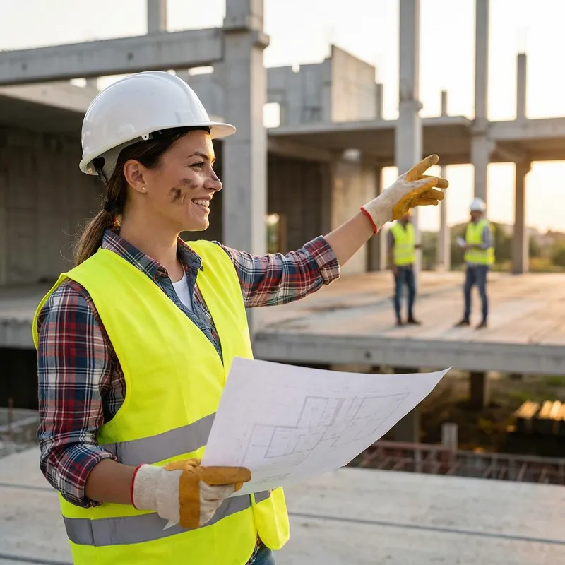 Female Construction Worker: Breaking Barriers