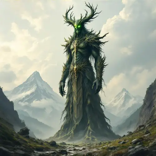 Decaying God Taller Than a Mountain