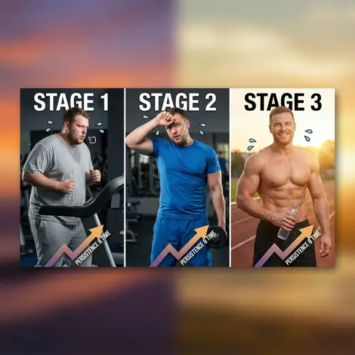 Progressive Weight Loss Transformation Journey | Fitness Progress