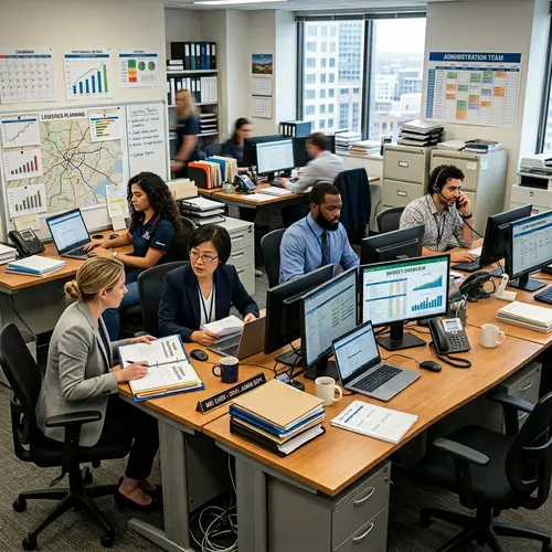 Diverse Team at Ticket Purchasing Organization | Administration Department