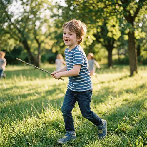 Adorable Young Boy Portrait
