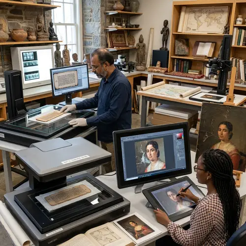 Digital Image Processing for Cultural Heritage Preservation