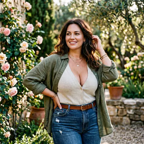 Curvy Beauty with Confidence