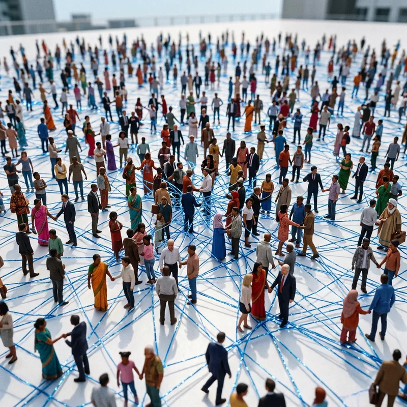 3D Network of Diverse Miniature People