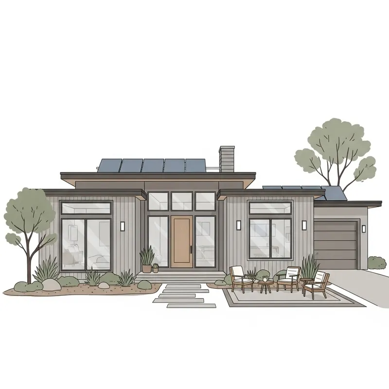 Stylish Modern House Design - Budget-Friendly Finishing