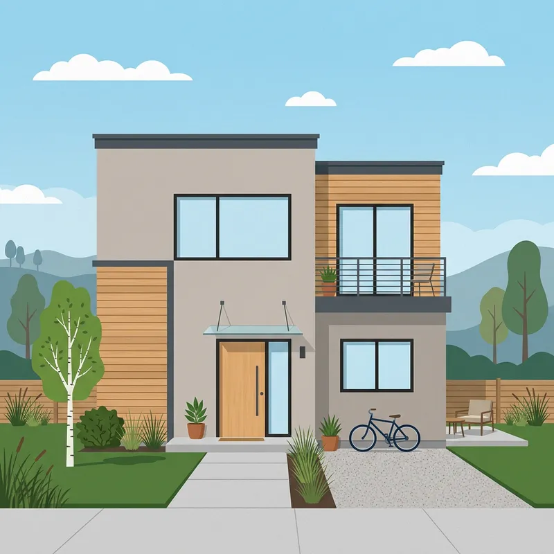 Stylish Modern House Design - Budget-Friendly Finishing