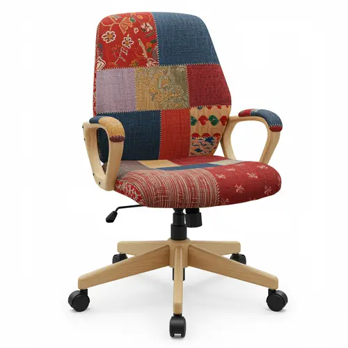 Chindi Fabric Office Chair Design Ideas