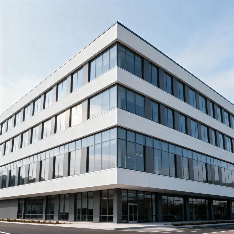 Large 3 Storey Company Office - Modern Design