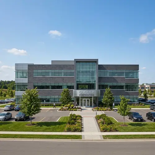 Large 3 Storey Company Office - Modern Design