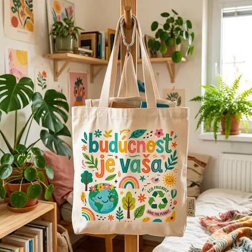 Modern Eco-Friendly Tote Bag for Gen Z