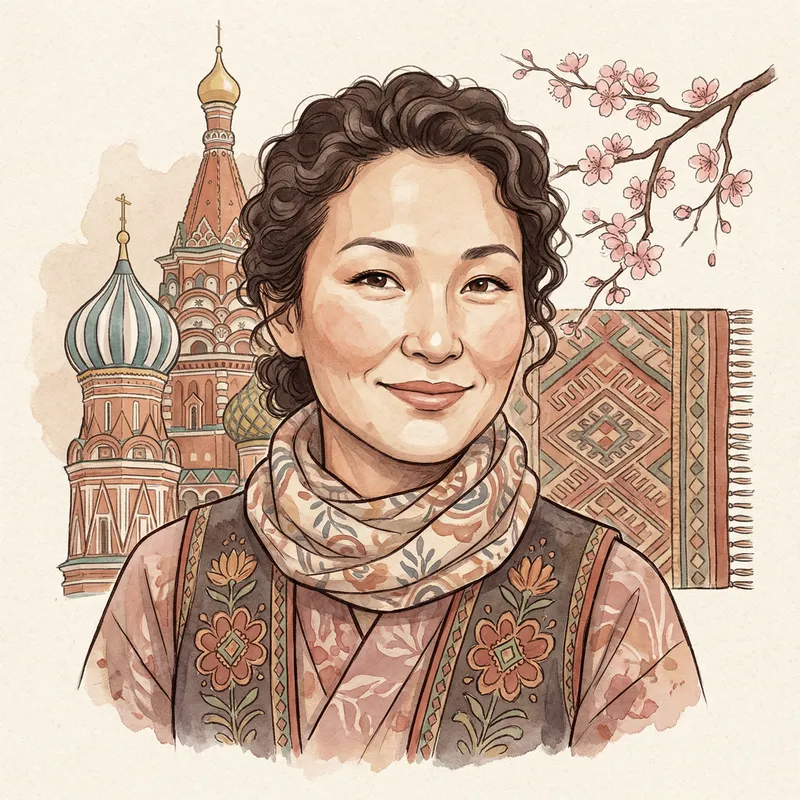 Multicultural Woman: Russian, Japanese, Filipino Descent