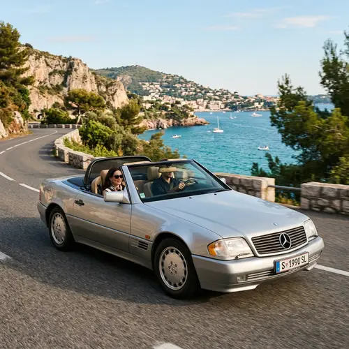 Classic 1990 Mercedes Car Image