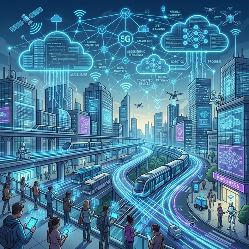 Modern Technology in a Smart City Setting