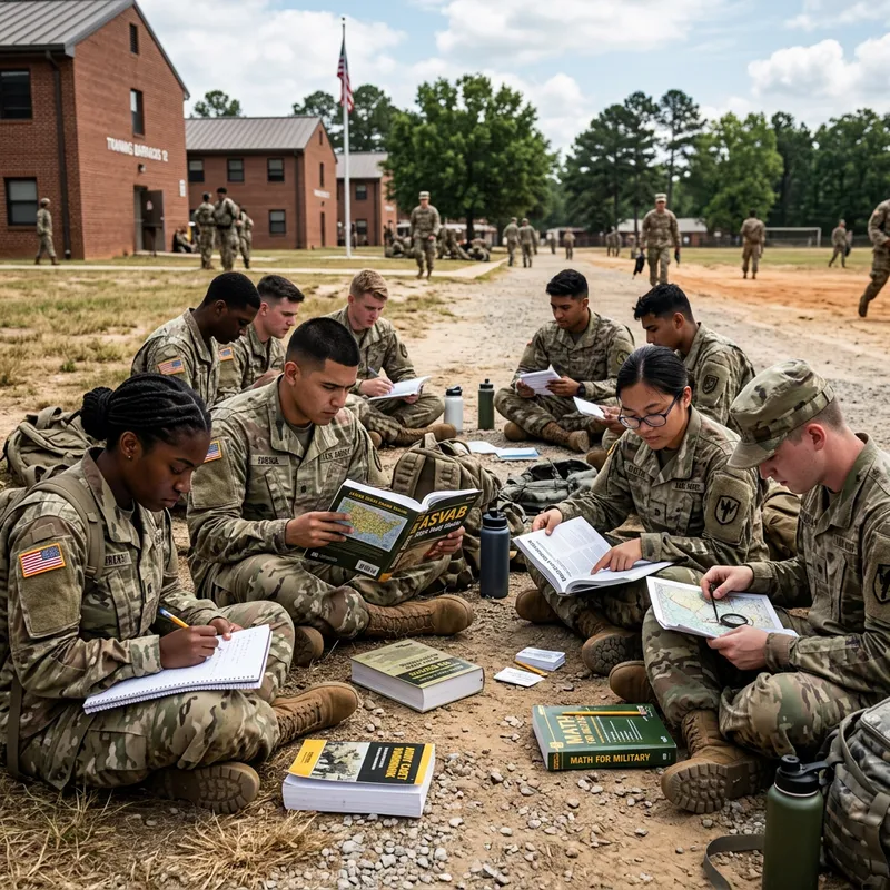 Students Sitting for Military Exams | Exam Success Academy