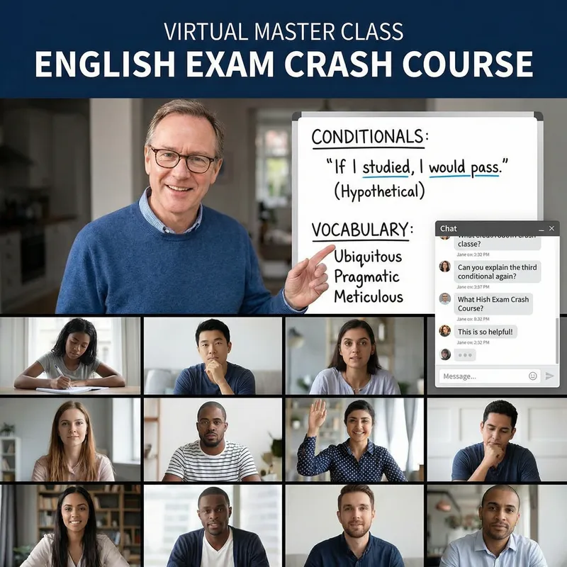 Online Master Class: English Exam Prep