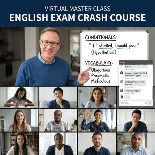 Online Master Class for English Exam Preparation