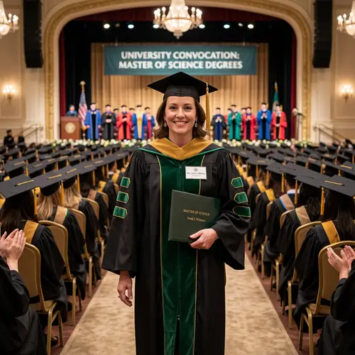 Formal Master of Science Ceremony Presentation