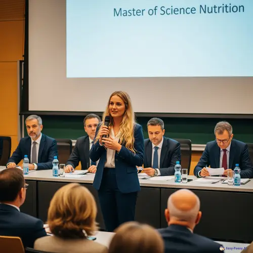 Formal Master of Science Ceremony Presentation