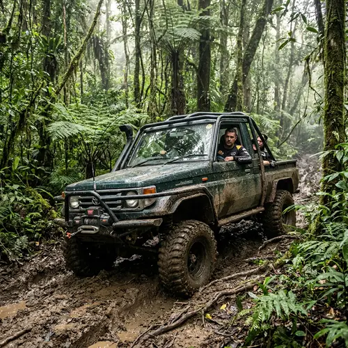 Extreme Offroad Trails in the Jungle