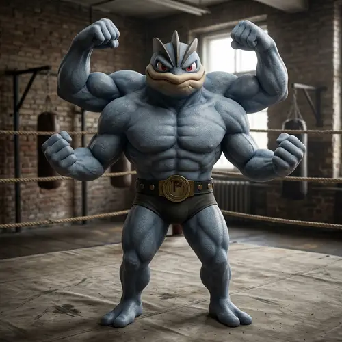 Pokemos Machamp: The Ultimate Brawler