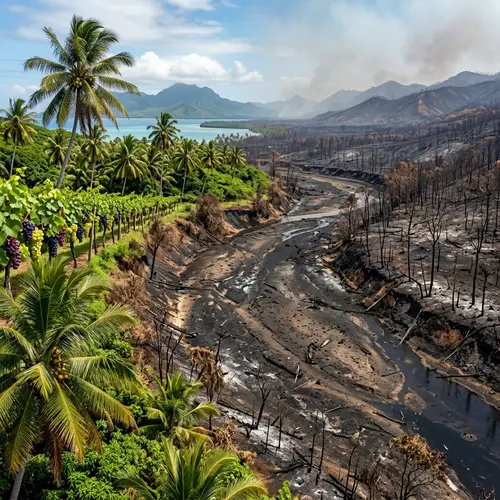Paradise Lost: Palm Trees & Burned Rivers