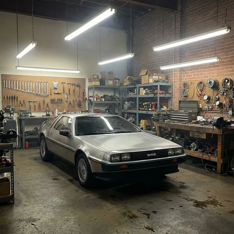 Car Workshop: Tools and Workspace