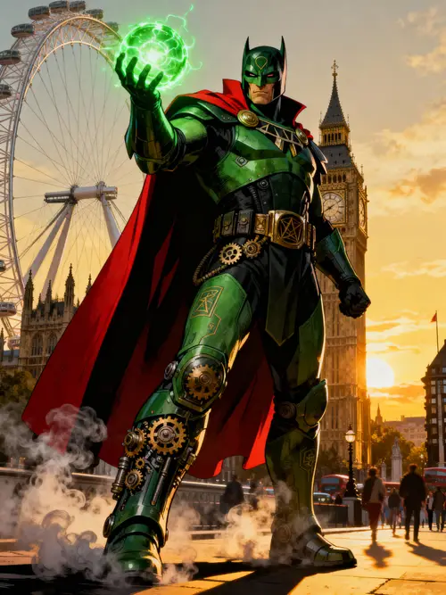 Dr. Doom in London - Marvel Universe Artwork