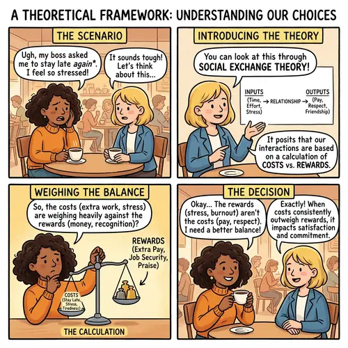 Comic Strip with Theoretical Framework
