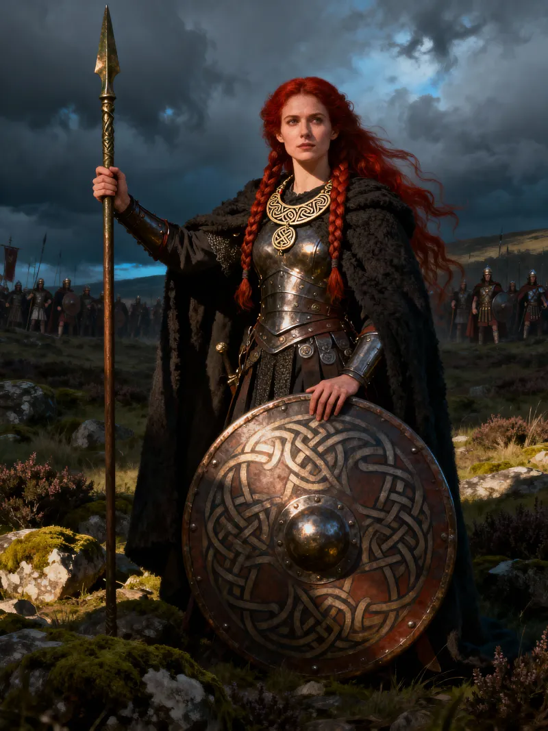 Boudica: Warrior Queen of the Iceni - Epic Portrait