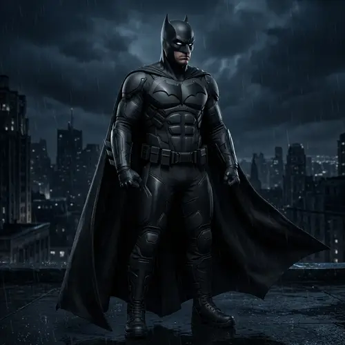 High-Tech Batman Suit | Nocturnal Crime Fighter Gear