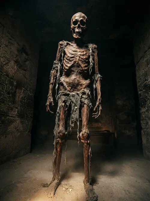Terrifying Egyptian Mummy: A Monolith of Death