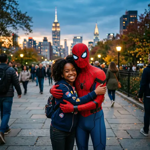 Spider-Man Kisses Dark-Skinned Girl: A Heroic Embrace