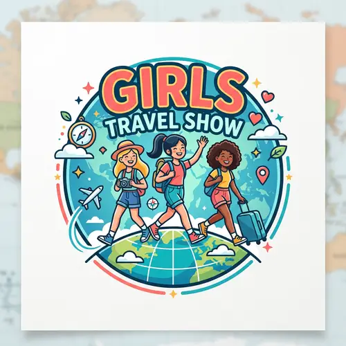 Girls Travel Show Logo Design