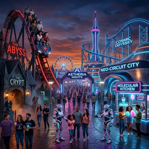 Horror, Sci-Fi & Future-Themed Theme Park | Adventure Enthusiasts Galore!