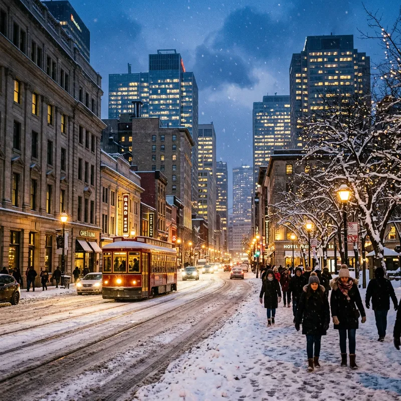 Winter City: Explore the Beauty of Winter Landscapes