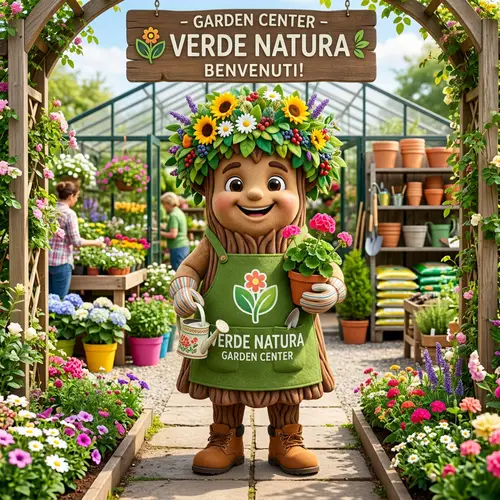 Garden Center Mascot Design Ideas