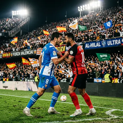 Intense Face-off: Hispanic vs. Middle-Eastern Soccer Players