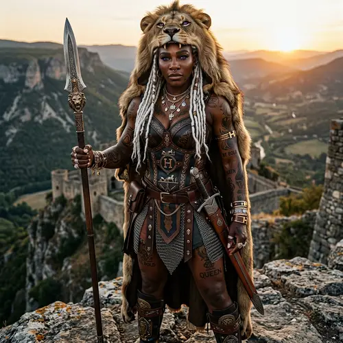 Warrior Princess: Serena Williams in Hermès