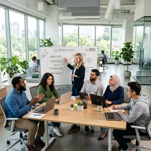 AushaTeam: Innovative Collaboration in Modern Offices