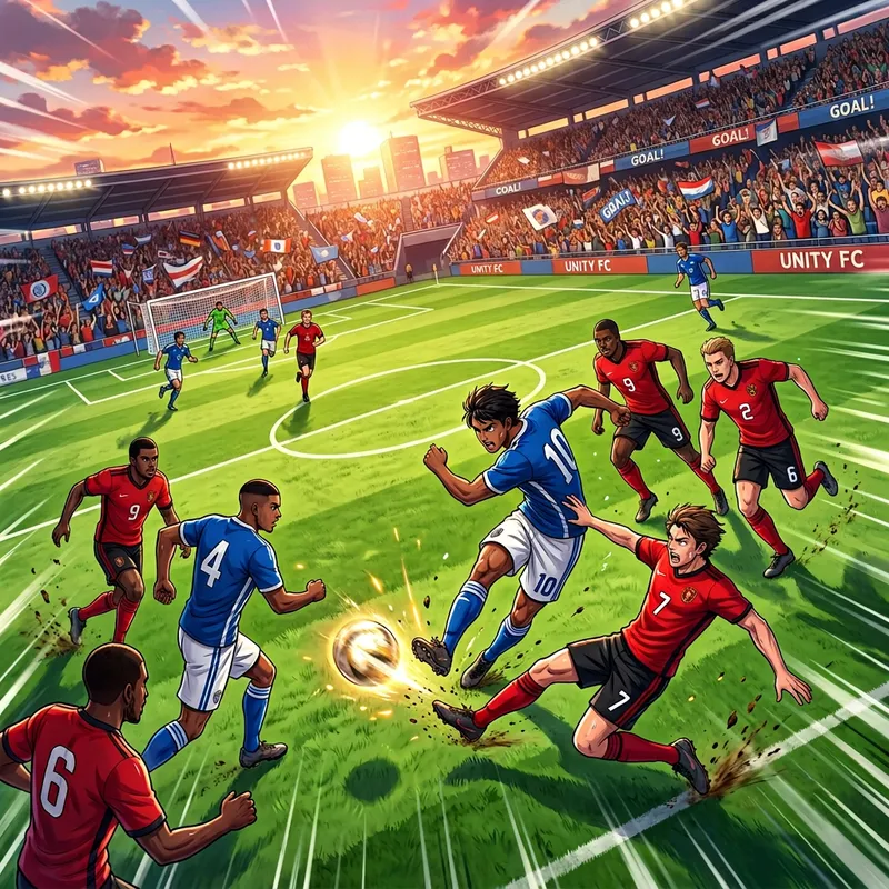 Live Action Soccer Game in 4K - High Energy Gameplay
