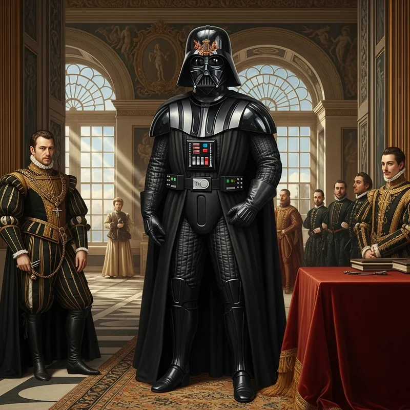Renaissance Darth Vader Art & Prints