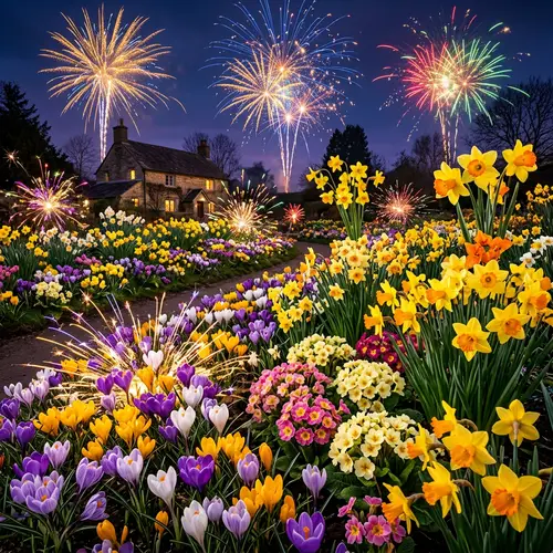 Crocus, Primroses & Daffodils: A Floral Delight