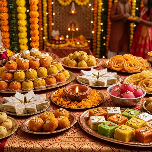 Delicious Indian Sweets for Diwali Celebration