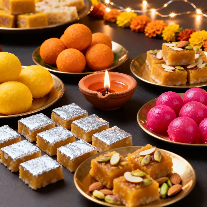 Delicious Indian Sweets for Diwali Celebration