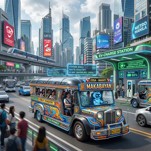 Futuristic Jeepneys | Advanced Technology Transport Vehicles