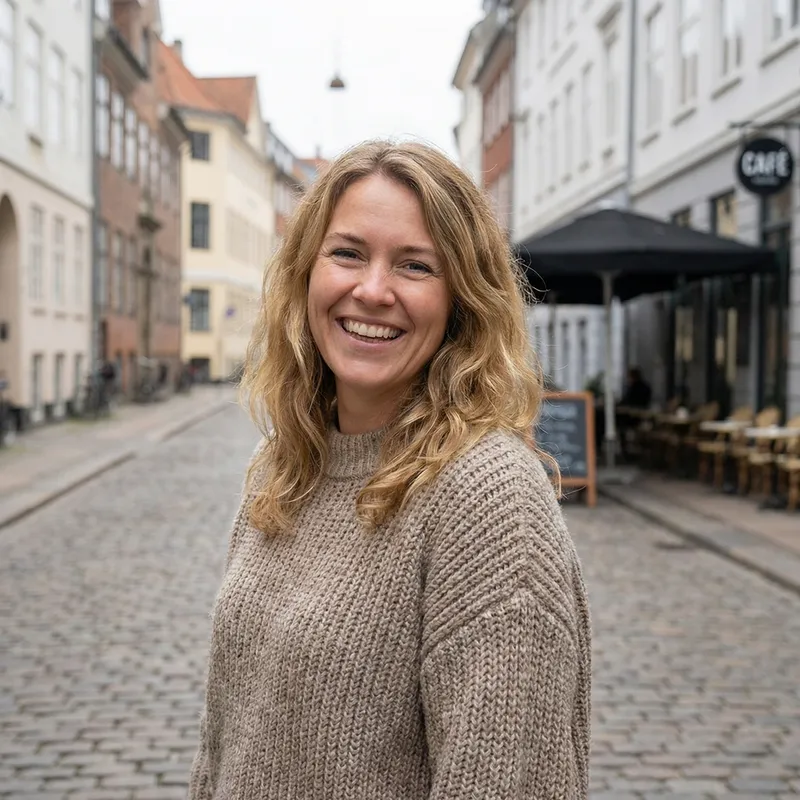 Beautiful Blonde Woman Portrait